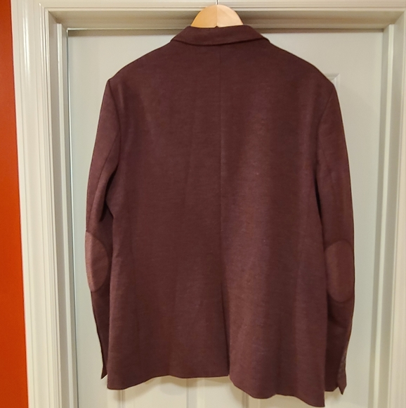 Paul Parker 44R suit jacket blazer with elbow patches. - Picture 2 of 7